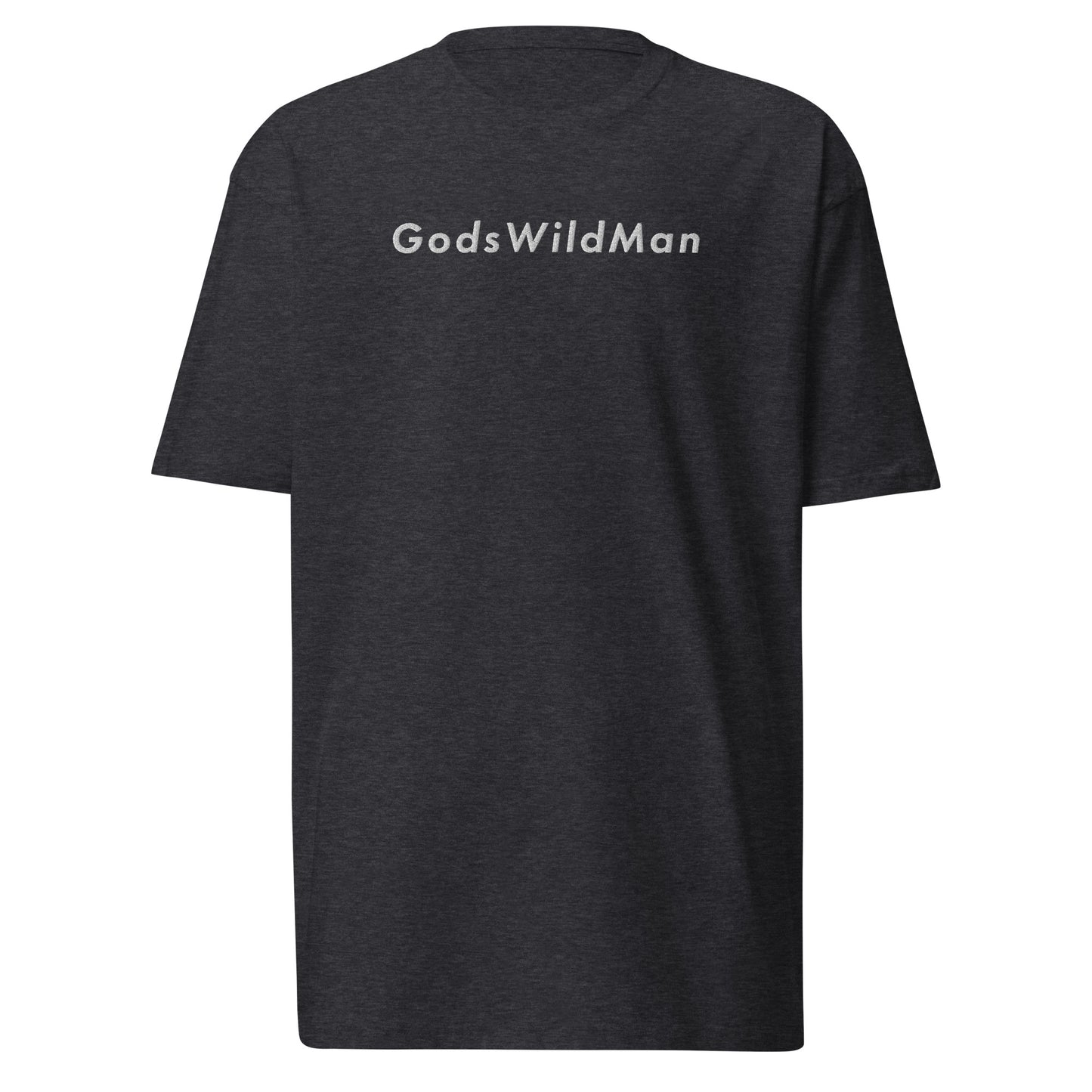 simple GodsWildMan premium heavyweight tee